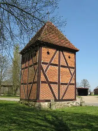 Glockenturm in Stresendorf