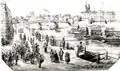 Einweihung der „neuen“ Strombrücke am 4. November 1862
