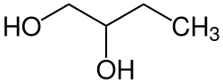 1,2-Butandiol Strukturformel