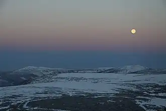 Aussicht von der Schneekoppe bei Nacht 4)