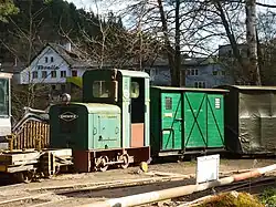 Zug der Stumpfwaldbahn