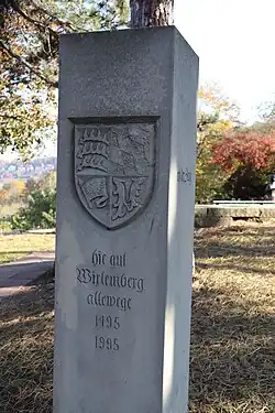 Denkmal zum 500. Jahrestag der Herzogserhebung