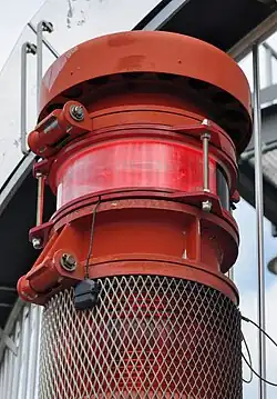 Rote Gefahren­feuer