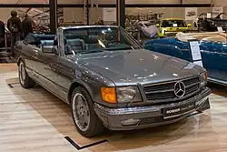 Cabrioumbau eines 500 SEC von Styling Garage