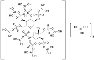 Struktur von Sucralfat