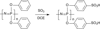 Sulfoniertes Polyphosphazen