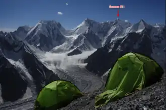 Summa Ri I, vom Broad Peak aus gesehen