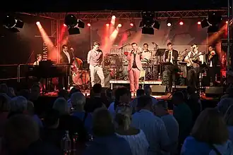 Die Band Goldmeister auf dem SummerJazz Pinneberg 2022