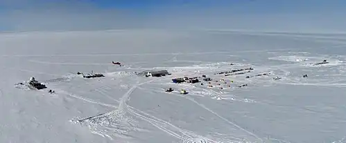 Überblick über die Summit Station