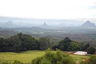 Mehrere Berge des Nationalparks