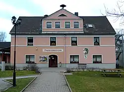 Suppenmuseum im Gebäude des ehemaligen Rathauses von Neudorf