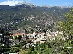 Susa mit dem Rocciamelone