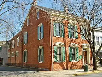 Sutters Haus in Lititz – hier lebte er von 1871 bis 1880