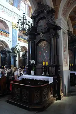 Heilige Linde, Seitenaltar des hl. Michael[11]