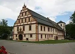 Abtei- und Syndikatsbau, 1625 erbaut als Prälatenwohnung von Abt Georg Kihn