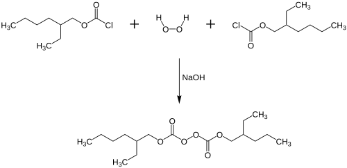 Synthese von Bis(2-ethylhexyl)peroxydicarbonat DEHPC