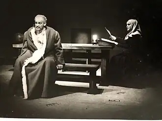 Szenenbild aus dem Leben des Galilei von Bertolt Brecht, Schauspielhaus Zürich, 1943