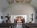 Innenraum der Kath. Filialkirche St. Michael