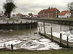 … und bei Niedrigwasser