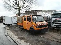 MB 510 Berliner Stadtreinigung mit M 102, Automatik und Katalysator