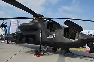 Modell eines TAI T929 „Atak 2“, 2019