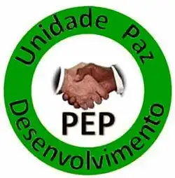 Logo und Flagge der PEP