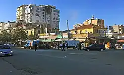 Nordwest-Ecke des Platzes