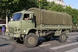 TRM 4000, die Militärversion des Saviem SM8 4x4 schon als Renault