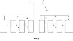 Plan der Grabkapelle
