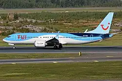 Boeing 737-8 MAX der TUIfly Nordic