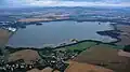 Stausee der Talsperre Bautzen, Luftaufnahme (2017)