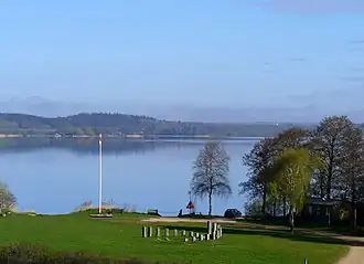 Tange Sø, Seeufer bei Ans