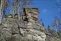Felsen an der Krause-Aussicht