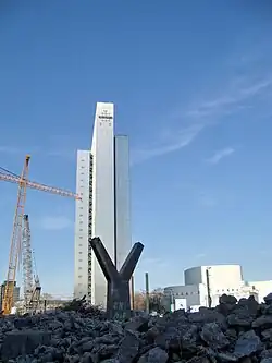 Richtung Dreischeibenhaus, 7. April 2013