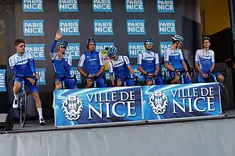 Mannschaftsfoto Team Jayco AlUla