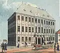 Palais Teleki in Ofen (erbaut 1789), wurde 1968 abgerissen