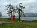 Blick auf den Loch vom Ort aus