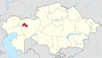 Lage in Kasachstan