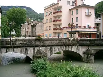 Brücke über die Albarine