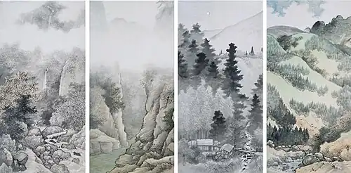 Vier Schluchten in vier Jahreszeiten