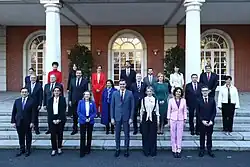 Gruppenbild der Regierung