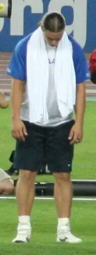 Mit 75,21 m schied Tero Järvenpää in der Qualifikation aus