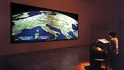 TerraVision-Installation im NTT InterCommunication Center Tokyo, 1998