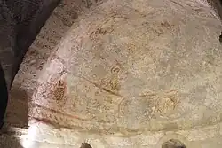 Deckenmalerei in der Apsis