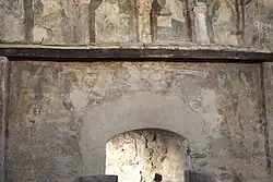 Malereien der Retabelwand