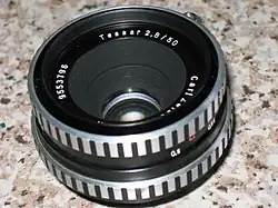 Tessar 2,8/50 für Kleinbild-Spiegel­reflex­kameras, Carl Zeiss, Jena, ca. 1976