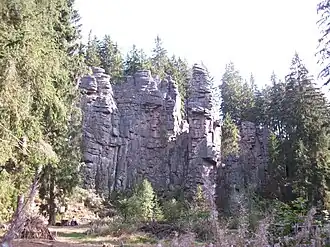 Teufelssteine im Steinbachtal