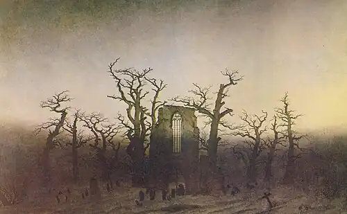 Caspar David Friedrich: Abtei im Eichwald (1810)