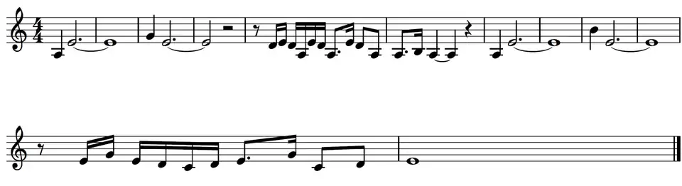 Der Beginn von The Ecstasy of Gold