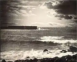 „The Great Wave, Sète“ (1857) Fotografie von Gustave Le Gray